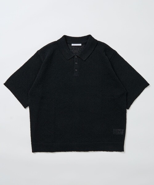 Firsthand(ファーストハンド)の「Firsthand/ファーストハンド ドライタッチ ブークレヤーン ニットポロシャツ(ポロシャツ・メンズ・グリーン/ベージュ/ブラック/ブルー/グレー・MEDIUM/LARGE)」の8枚目の写真