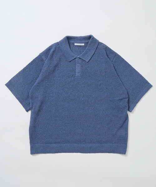 Firsthand(ファーストハンド)の「Firsthand/ファーストハンド ドライタッチ ブークレヤーン ニットポロシャツ(ポロシャツ・メンズ・グリーン/ベージュ/ブラック/ブルー/グレー・MEDIUM/LARGE)」の17枚目の写真
