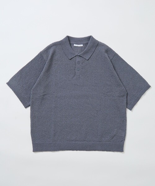 Firsthand(ファーストハンド)の「Firsthand/ファーストハンド ドライタッチ ブークレヤーン ニットポロシャツ(ポロシャツ・メンズ・グリーン/ベージュ/ブラック/ブルー/グレー・MEDIUM/LARGE)」の19枚目の写真