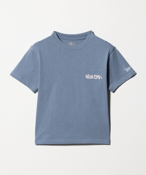 NEW ERA(ニューエラ)の「<NEW ERA>タギング Tシャツ / キッズ(130cmー160cm)(Tシャツ/カットソー・キッズ・ブラック/ライトブルー・150cm/130cm/140cm/160cm)」の2枚目の写真