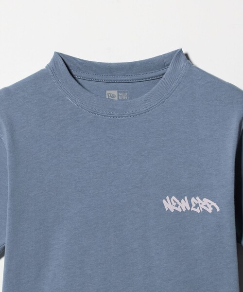 NEW ERA(ニューエラ)の「<NEW ERA>タギング Tシャツ / キッズ(130cmー160cm)(Tシャツ/カットソー・キッズ・ブラック/ライトブルー・150cm/130cm/140cm/160cm)」の4枚目の写真