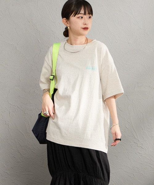 AMERICANA（アメリカーナ）の「【WEB限定】[Americana/アメリカーナ] MARKET バックプリントＴシャツ（Tシャツ/カットソー・レディース・ホワイト/オートミール/ブラウン・ONE SIZE）」の15枚目の写真