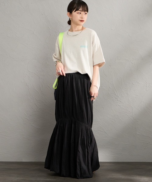 AMERICANA（アメリカーナ）の「【WEB限定】[Americana/アメリカーナ] MARKET バックプリントＴシャツ（Tシャツ/カットソー・レディース・ホワイト/オートミール/ブラウン・ONE SIZE）」の14枚目の写真