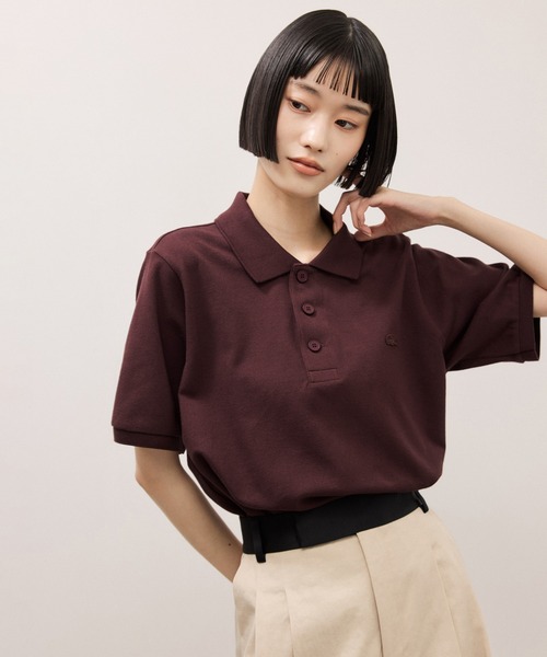 【最安値】【LACOSTE for ADAM ET ROPE'】半袖ポロシャツ LACOSTE for ADAM ET ROPE'】別注 Classic Polo（ポロシャツ