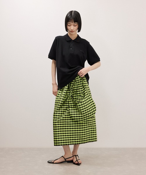 LACOSTE for ADAM ET ROPE'別注マルチボーダーポロ LACOSTE（ラコステ） tシャツ 「LACOSTE for ADAM ET ROPE'」別注