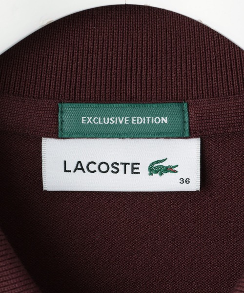 LACOSTE(ラコステ)の「【LACOSTE for ADAM ET ROPE'】別注 Classic Polo(ポロシャツ・レディース・ブラック/クリーム/ボルドー・36)」の21枚目の写真