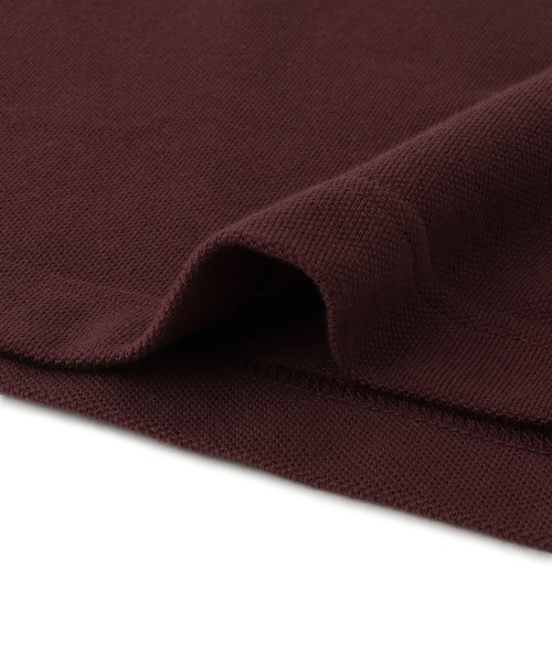 LACOSTE(ラコステ)の「【LACOSTE for ADAM ET ROPE'】別注 Classic Polo(ポロシャツ・レディース・ブラック/クリーム/ボルドー・36)」の10枚目の写真