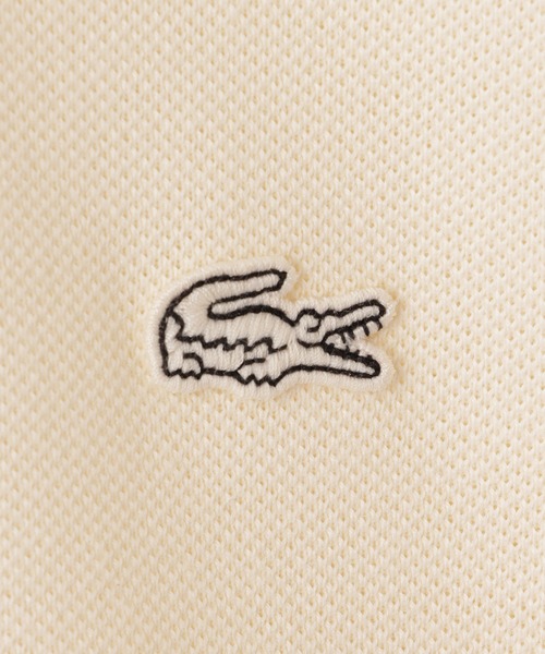 LACOSTE(ラコステ)の「【LACOSTE for ADAM ET ROPE'】別注 Classic Polo(ポロシャツ・レディース・ブラック/クリーム/ボルドー・36)」の8枚目の写真