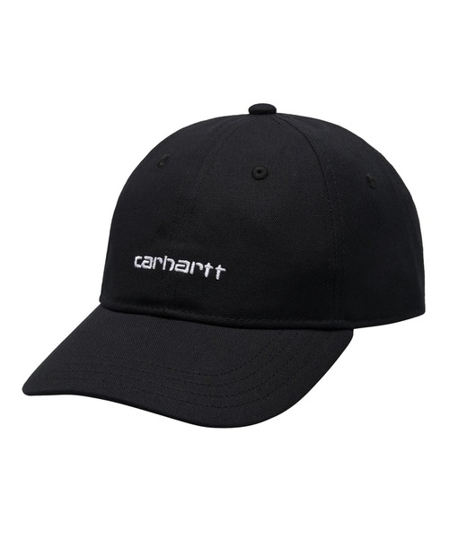 Carhartt WIP(カーハートダブリューアイピー)の「【Carhartt WIP】CANVAS SCRIPT CAP I028876(キャップ・メンズ・グリーン/ブラック/グレー/ネイビー・FREE)」の5枚目の写真