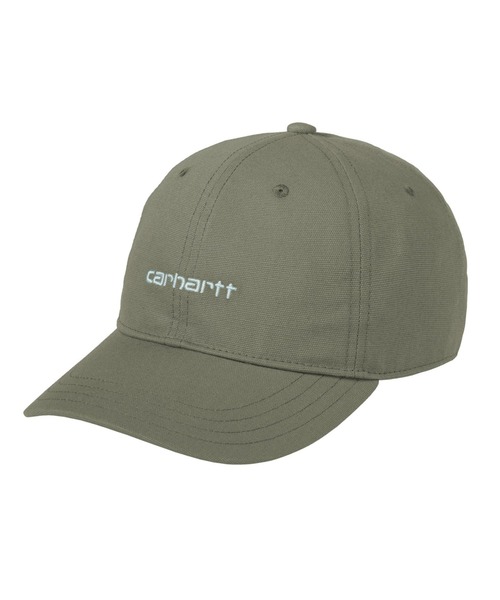 Carhartt WIP(カーハートダブリューアイピー)の「【Carhartt WIP】CANVAS SCRIPT CAP I028876(キャップ・メンズ・グリーン/ブラック/グレー/ネイビー・FREE)」の9枚目の写真