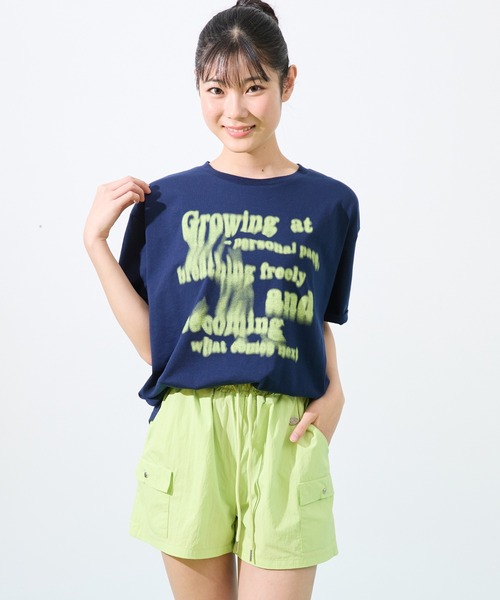 shrita(シュリータ)の「ナイロンショートカーゴパンツ(カーゴパンツ・キッズ・ブラック/イエロー系その他/パープル・L/M)」の22枚目の写真