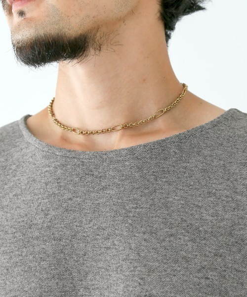 LUXSTYLE(ラグスタイル)の「スラブミックスリラックス半袖Tシャツ(Tシャツ/カットソー・メンズ・グレー/ブラック・M/L)」の6枚目の写真