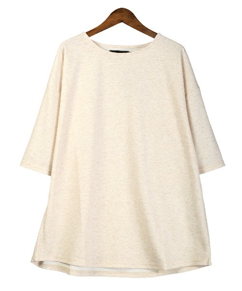 LUXSTYLE(ラグスタイル)の「スラブミックスリラックス半袖Tシャツ(Tシャツ/カットソー・メンズ・グレー/ブラック・M/L)」の13枚目の写真