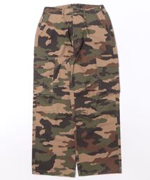 NYLAUS（ナイラス）の「【NYS】ワイドカーゴパンツ カモフラ柄ワイドパンツ（カーゴパンツ）」