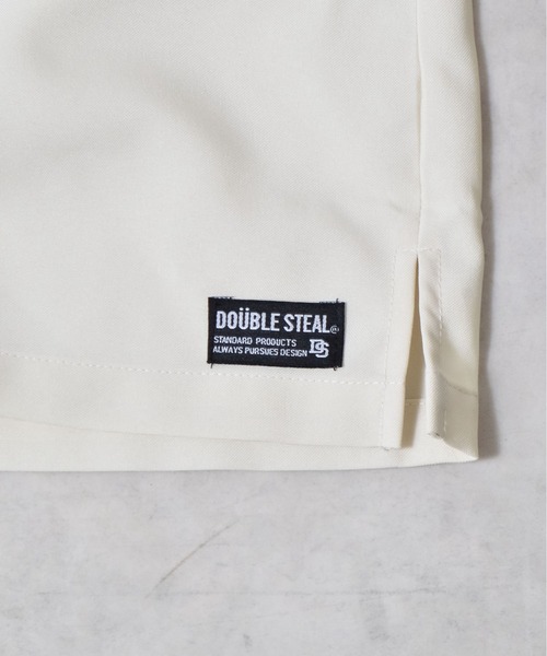 DOUBLE STEAL(ダブルスティール)の「DSブランドネーム付き開襟シャツ(シャツ/ブラウス・メンズ・アイボリー/ブラック・MEDIUM/LARGE)」の8枚目の写真