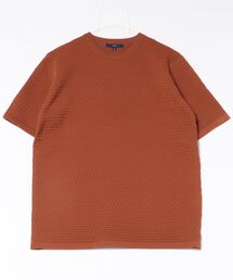 ●g-stage●春夏ブリスタ― サマーニット クルーネック Tシャツ ジ－ステ－ジ