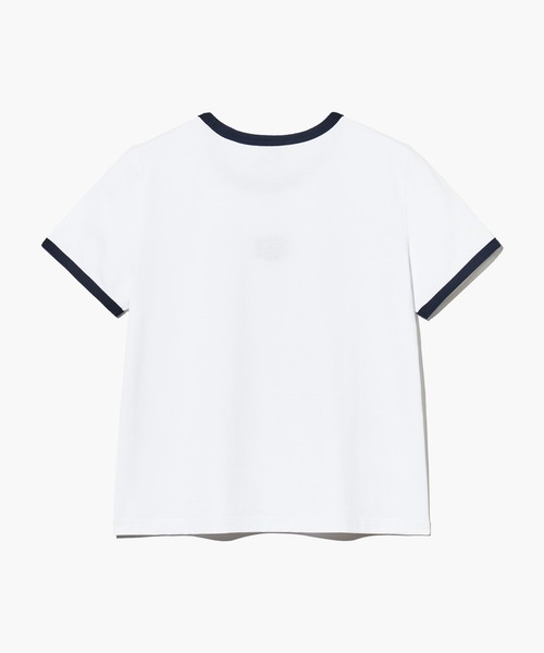 MARITHE + FRANCOIS GIRBAUD(マリテフランソワジルボー)の「W CLASSIC LOGO RINGER TEE(Tシャツ/カットソー・レディース・ホワイト/ネイビー/ライトピンク/ヘザーグレー・SMALL/MEDIUM)」の13枚目の写真