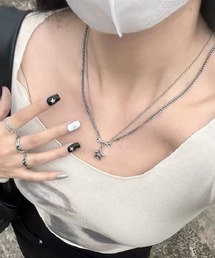 tunee(�`���j�[)�́y456689�z�X�^�[���`�[�t2�d�l�b�N���X/�`�F�[���l�b�N���X(RZ)(�l�b�N���X)