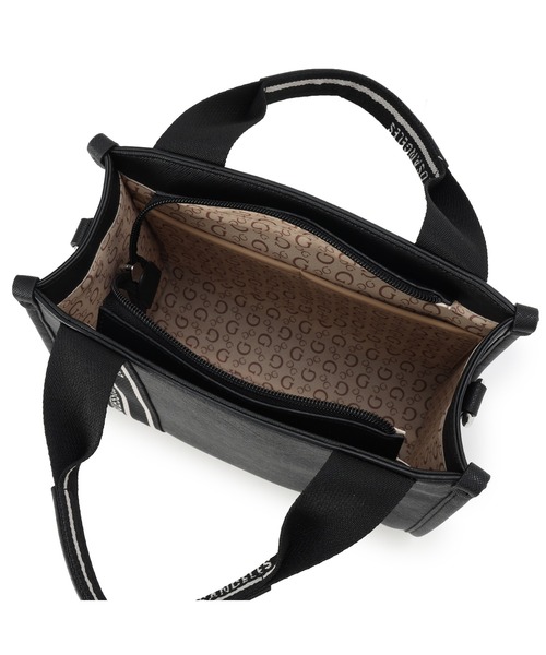 Guess(ゲス)の「JACKIE Mini Tote ミニトート トートバッグ ショルダーバッグ(トートバッグ・レディース・インディゴブルー/ブラック系その他/アイボリー・ONE SIZE)」の18枚目の写真