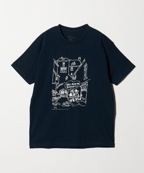 Cotton Expressions(コットンエクスプレッションズ)の「<COTTON EXPRESSIONS>FIBONACCI Tシャツ(Tシャツ/カットソー・メンズ・ネイビー・L/M)」の1枚目の写真