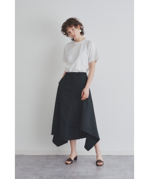 Muel Chic(ミュエルシック)の「Bare SK ベアースカート(スカート・レディース・サックスブルー系/ベージュ/ブラック・FREE)」の13枚目の写真