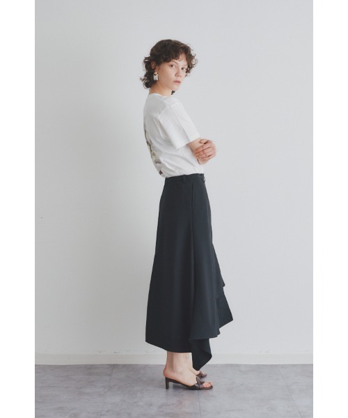 Muel Chic(ミュエルシック)の「Bare SK ベアースカート(スカート・レディース・サックスブルー系/ベージュ/ブラック・FREE)」の14枚目の写真