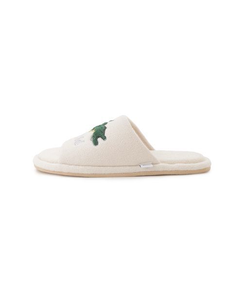 gelato pique(ジェラートピケ)の「【HOMME】エアリーモコスリーピングダイナソールームシューズ(ルームシューズ/スリッパ・メンズ・クリーム/ネイビー・F)」の9枚目の写真