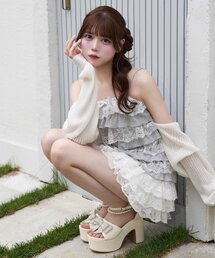 OLIVE des OLIVE | 【Belle Charme】Lace Tiered Camisole(キャミソール)