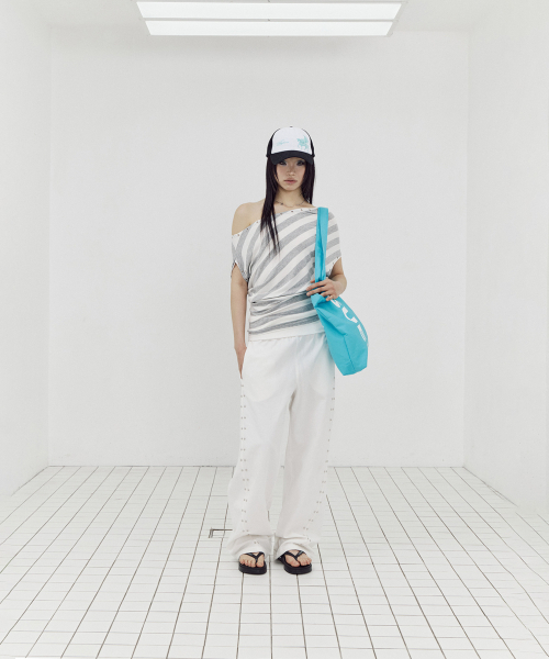SETUP-EXE(セットアップイーエックスイー)の「BULLET HOLE SHOPPER BAG / BLUE(エコバッグ/サブバッグ・レディース・その他・OS)」の13枚目の写真
