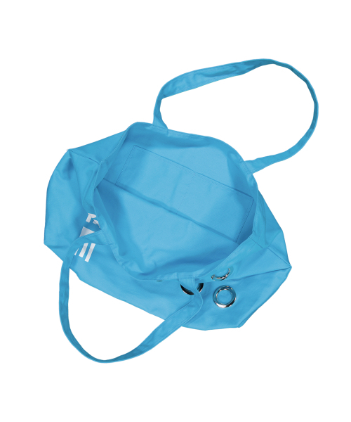 SETUP-EXE(セットアップイーエックスイー)の「BULLET HOLE SHOPPER BAG / BLUE(エコバッグ/サブバッグ・レディース・その他・OS)」の2枚目の写真
