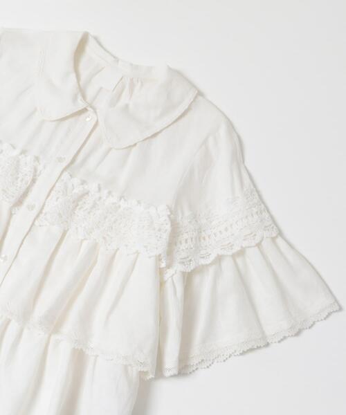 URBAN RESEARCH(アーバンリサーチ)の「Picchi Nia WARM LINEN(シャツ/ブラウス・レディース・ホワイト・FREE)」の3枚目の写真