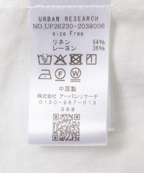 URBAN RESEARCH（アーバンリサーチ）の「Picchi Nia　WARM LINEN（シャツ/ブラウス・レディース・ホワイト・FREE）」の11枚目の写真