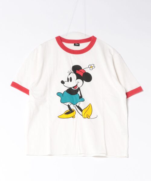 セール】Disney リンガーTシャツ（Tシャツ/カットソー）｜Disney