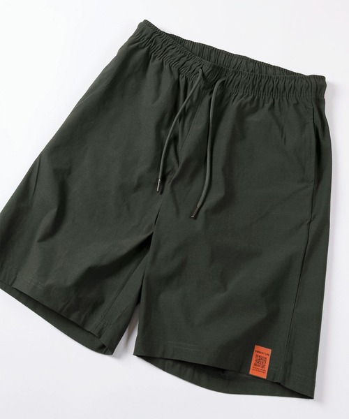 make a ray!(メイク ア レイ!)の「【83】COOL&DRY ストレッチ マルチファンクション ショートパンツ/ハーフパンツ/速乾/接触冷感/UVカット/ユニセックス/レディース/メンズ【セットアップ可能】(その他パンツ・メンズ・チャコールグレー/ブラック/ネイビー/オリーブ/グレイッシュベージュ・M/L/XL)」の4枚目の写真