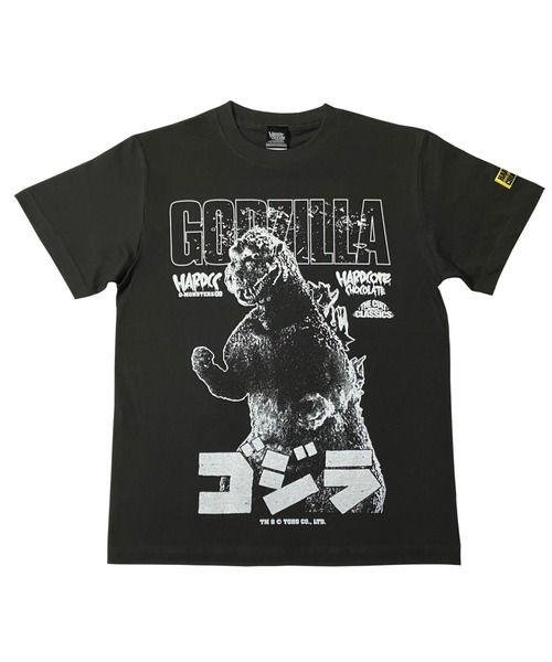 ハードコアチョコレート(ハードコアチョコレート)の「ゴジラ(1954)(白線熱線スミ)(Tシャツ/カットソー・メンズ・スミクロ・LARGE/XX-LARGE/X-LARGE)」の5枚目の写真
