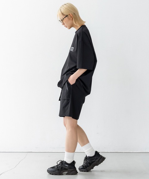 +phenix（プラスフェニックス）の「+phenix(プラスフェニックス)Outlast CIRCLE GRAPHIC SHORT SLEEVE TEE / サークルグラフィック ショートスリーブTシャツ（Tシャツ/カットソー・メンズ・グレー/ブラック/ホワイト・M/L）」の5枚目の写真