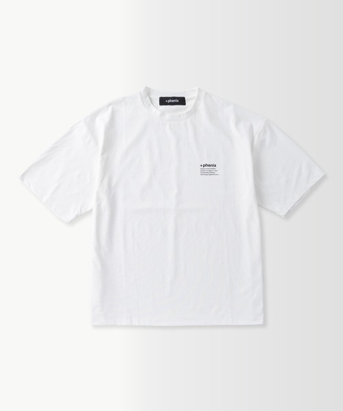 +phenix（プラスフェニックス）の「+phenix(プラスフェニックス)Outlast CIRCLE GRAPHIC SHORT SLEEVE TEE / サークルグラフィック ショートスリーブTシャツ（Tシャツ/カットソー・メンズ・グレー/ブラック/ホワイト・M/L）」の20枚目の写真