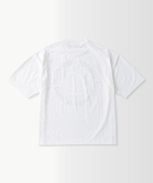 +phenix（プラスフェニックス）の「+phenix(プラスフェニックス)Outlast CIRCLE GRAPHIC SHORT SLEEVE TEE / サークルグラフィック ショートスリーブTシャツ（Tシャツ/カットソー・メンズ・グレー/ブラック/ホワイト・M/L）」の19枚目の写真