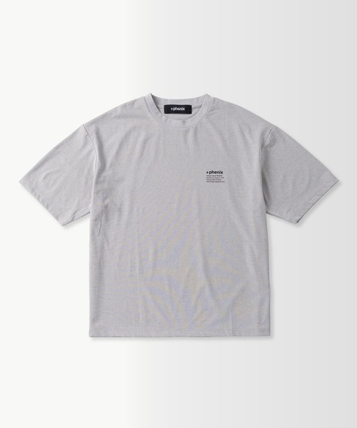 +phenix（プラスフェニックス）の「+phenix(プラスフェニックス)Outlast CIRCLE GRAPHIC SHORT SLEEVE TEE / サークルグラフィック ショートスリーブTシャツ（Tシャツ/カットソー・メンズ・グレー/ブラック/ホワイト・M/L）」の16枚目の写真
