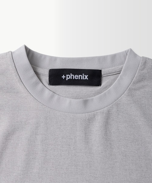 +phenix（プラスフェニックス）の「+phenix(プラスフェニックス)Outlast CIRCLE GRAPHIC SHORT SLEEVE TEE / サークルグラフィック ショートスリーブTシャツ（Tシャツ/カットソー・メンズ・グレー/ブラック/ホワイト・M/L）」の14枚目の写真