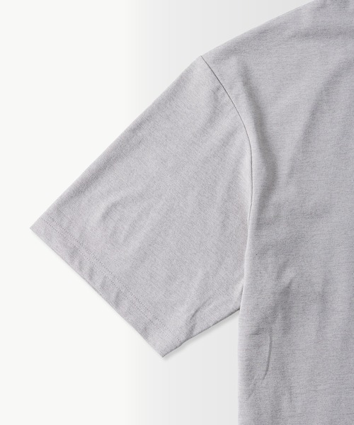 +phenix（プラスフェニックス）の「+phenix(プラスフェニックス)Outlast CIRCLE GRAPHIC SHORT SLEEVE TEE / サークルグラフィック ショートスリーブTシャツ（Tシャツ/カットソー・メンズ・グレー/ブラック/ホワイト・M/L）」の12枚目の写真