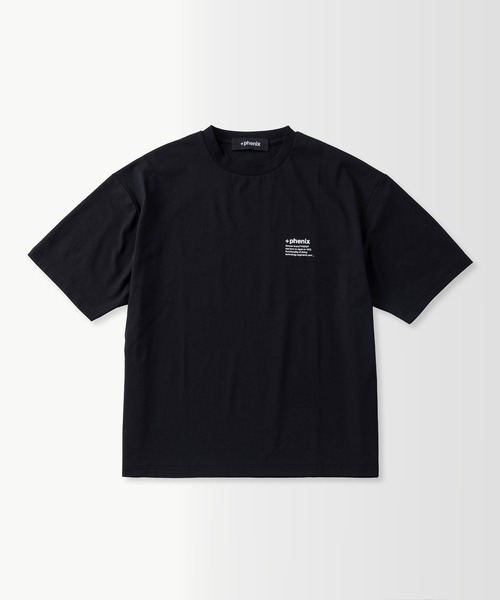 +phenix（プラスフェニックス）の「+phenix(プラスフェニックス)Outlast CIRCLE GRAPHIC SHORT SLEEVE TEE / サークルグラフィック ショートスリーブTシャツ（Tシャツ/カットソー・メンズ・グレー/ブラック/ホワイト・M/L）」の18枚目の写真