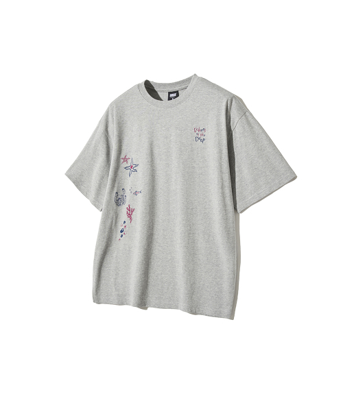 GAKKAI UNIONS(ガッカイユニオンズ)の「スターフィッシュオーシャン 半袖Tシャツ グレー(Tシャツ/カットソー・レディース・その他・MEDIUM/LARGE)」の4枚目の写真