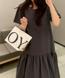 ナチュラルティアード ロングワンピース