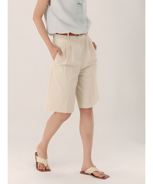 ACUD(アクド)の「Contour Bermuda Pants _Beige(その他パンツ・レディース・Beige・SMALL/MEDIUM)」の3枚目の写真