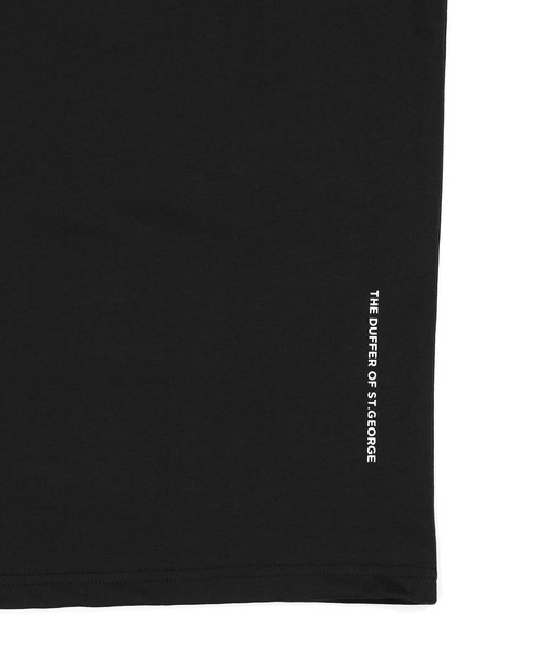 The DUFFER of ST.GEORGE(ザダファーオブセントジョージ)の「COOLMAX 2LAYERS V-NECK TEE:2層構造 吸水速乾クールマックス レギュラーフィット VネックTシャツ(Tシャツ/カットソー・メンズ・ブルーグレー/ブラック/ホワイト・X-LARGE/LARGE/MEDIUM/SMALL)」の11枚目の写真