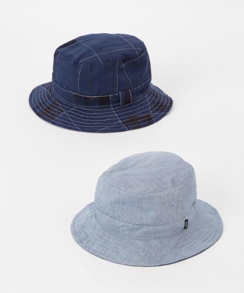 SHIPS KIDS（シップスキッズ）の「SHIPS KIDS:パッチワーク リバーシブル ハット（ハット・キッズ・ネイビー/レッド/ブルー・X-SMALL/MEDIUM/XX-SMALL/SMALL/LARGE）」の2枚目の写真