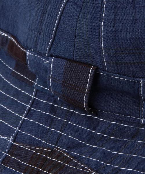 SHIPS KIDS（シップスキッズ）の「SHIPS KIDS:パッチワーク リバーシブル ハット（ハット・キッズ・ネイビー/レッド/ブルー・X-SMALL/MEDIUM/XX-SMALL/SMALL/LARGE）」の6枚目の写真