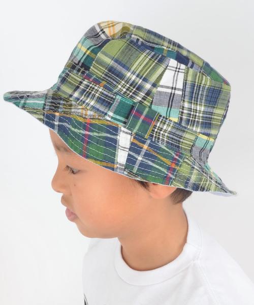 SHIPS KIDS（シップスキッズ）の「SHIPS KIDS:パッチワーク リバーシブル ハット（ハット・キッズ・ネイビー/レッド/ブルー・X-SMALL/MEDIUM/XX-SMALL/SMALL/LARGE）」の8枚目の写真