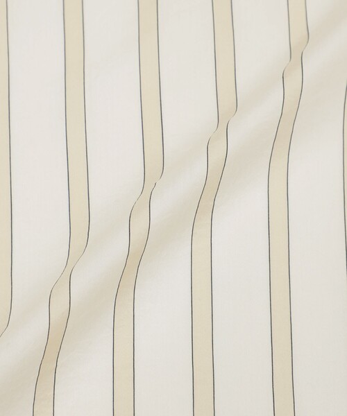MACKINTOSH LONDON(マッキントッシュ ロンドン)の「【WEB・一部店舗限定】コットンシルクストライプコートドレス(トレンチコート・レディース・ベージュ・38)」の10枚目の写真